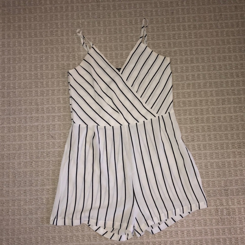 Striped Romper